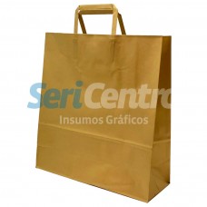 Bolsa acuario oro 30x12x41