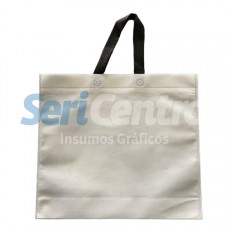 Bolsa friselina con manija 40x45cm