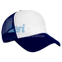 Gorra trucker azul marino