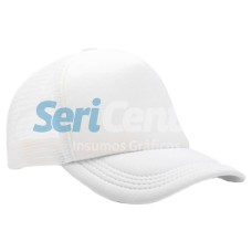 Gorra trucker blanca