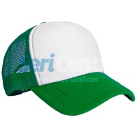 Gorra trucker verde