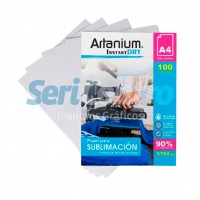 Papel para sublimar artanium A4 secado instantaneo