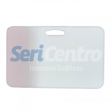 Credencial horizontal con agujero x5 unidades