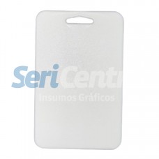 Credencial vertical con agujero x5 unidades