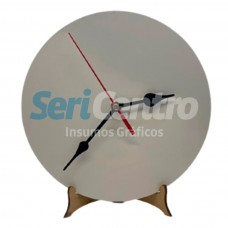 Reloj plástico redondo 13cm