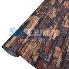 Vinilo Simil Piedra Caliza Cobre P965