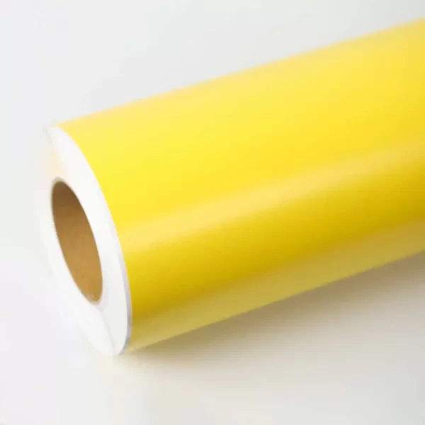 Vinilo McCAL 2025 Amarillo Azufre Mate (122cm)