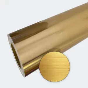 Vinilo McCAL Cepillado Oro Metalizado (61cm)