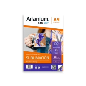 Papel De Sublimación Artanium A4 FastDRY