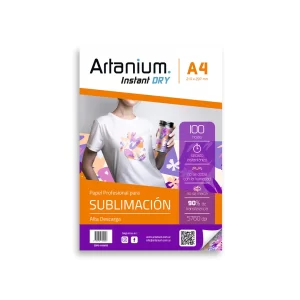 Papel De Sublimación Artanium A4 InstantDRY