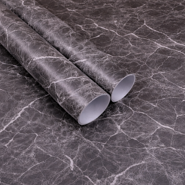 Vinilo Simil Mármol Black KL9124