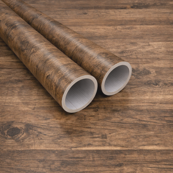 Vinilo Simil Madera Nogal Rustico L002