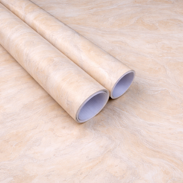 Vinilo Simil Mármol Crema Moscato L9104